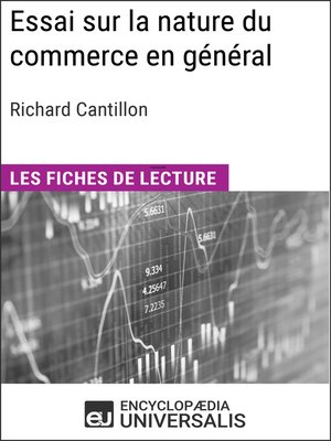 cover image of Essai sur la nature du commerce en général de Richard Cantillon